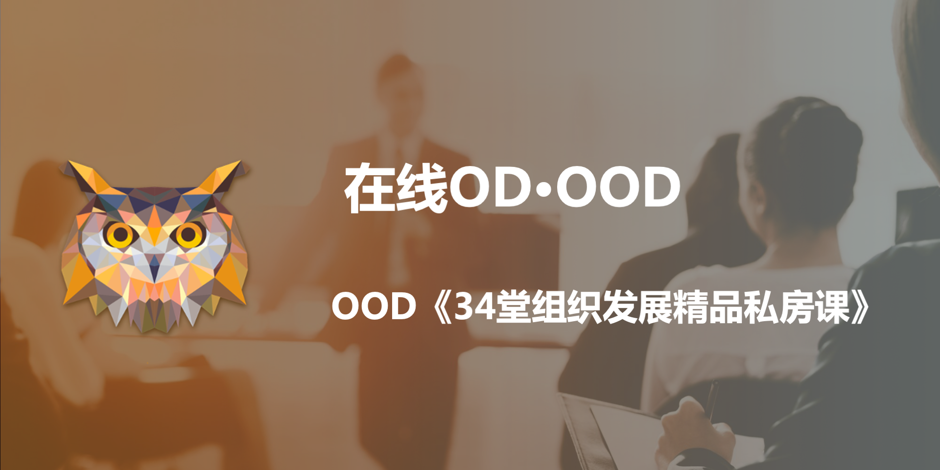 《34堂组织发展精品私房课》